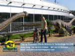 Mechanical dinosaur model  for dino park Mamenchisaurus DWD197